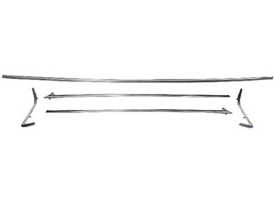 Chevelle Vinyl Top Molding Kit, Coupe, 1970-1972