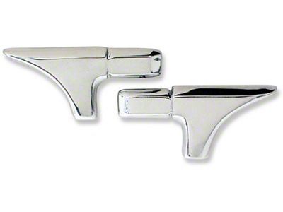 Chevelle Vinyl Top Moldings, Front, 2-Door Coupe, 1970-1972