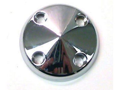 Chevelle Water Pump Pulley Nose, Polished Billed Aluminum, For Cars With Long Water Pump, 1969-1972