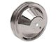 Chevelle Water Pump Pulley, Small Block, Double Groove, Chromed Billet Aluminum, For Cars With Short Water Pump, 1964-1968