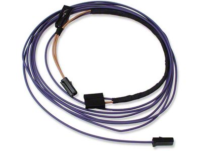 Chevelle Window Defroster Wiring Harness, Rear, Except Wagon, 1968