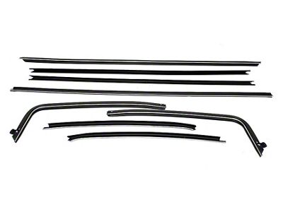 Chevelle Window Felt Kit, 2-Door Coupe, 1970-1972