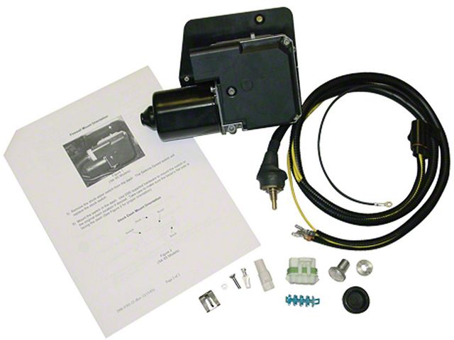 Detroit Speed Selecta-Speed Wiper Kit; Box Style (64-65 Chevelle, Malibu)