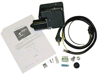 Detroit Speed Selecta-Speed Wiper Kit; Non-Recessed Park (70-72 Chevelle w/ Sweep Gauge Dash)