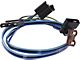 Chevelle Windshield Wiper Motor Wiring Harness, 2-Speed, With Washer, 1964