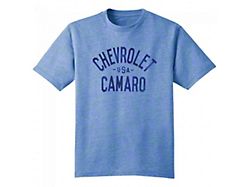 Chevrolet Camaro USA Tee - Heather Royal