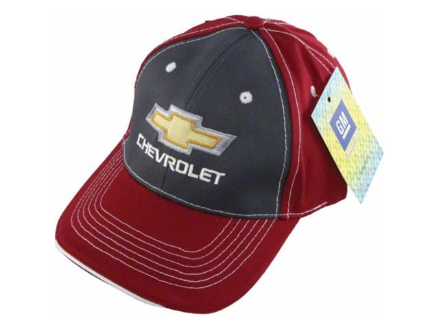 Chevrolet Gold Bowtie Tri-Color Cap