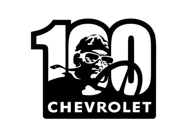 Chevrolet Metal Sign,100th,16 X 14