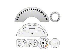 White Face Gauge Overlay (58-62 Corvette C1)