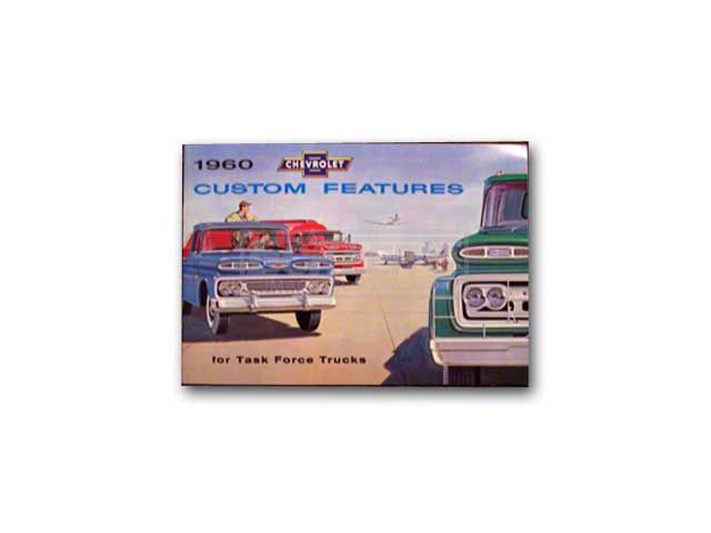 1960 Chevrolet Truck Color Accessory Brochure
