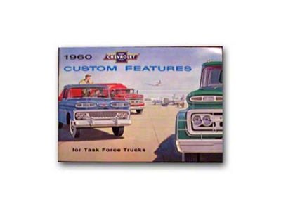 1960 Chevrolet Truck Color Accessory Brochure
