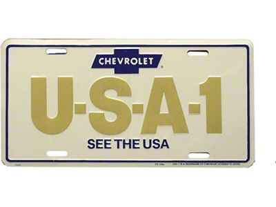 License Plate Frame; See The USA (Universal; Some Adaptation May Be Required)