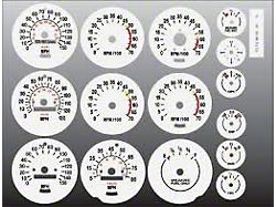 White Face Gauge Overlay (70-81 Camaro)