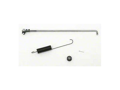 Chevy 4-Barrel Carburetor Linkage Rod & Return Spring, V8, 1955
