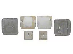Chevy Access Panels, 2-Door Sedan Door & Quarter, Inner, 1955-1957