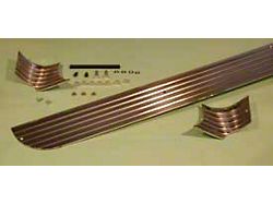 Accessory Deck Lid Trim Set,1957 With Hardware