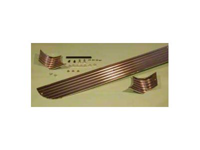 Accessory Deck Lid Trim Set,1957 With Hardware