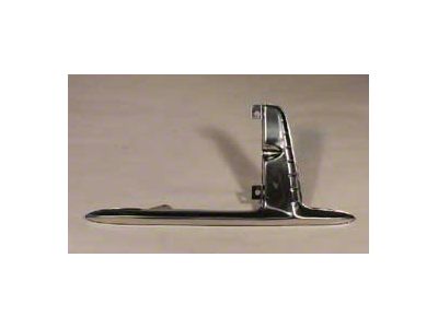 Chevy Accessory Gas Door Guard, Stainless Steel, 1955