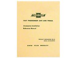 Chevy Accessory Installation Manual, 1957