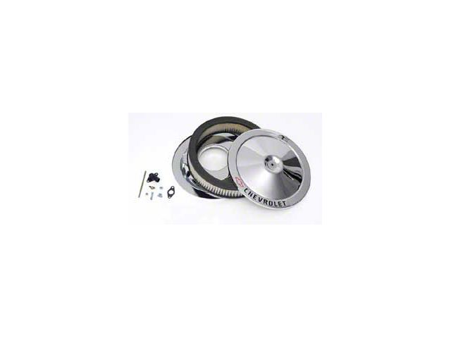 Air Cleaner,14,Chrome,w/Chevy Script & Bowtie,55-72