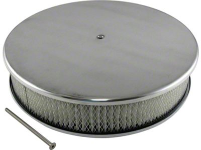 Air Cleaner,Smooth Polished, 14X3
