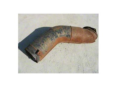 Chevy Air Duct, Left Rear, Used, 1957