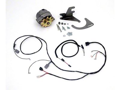 Chevy Alternator Conversion Kit, Small Block Short Water Pump, 1956