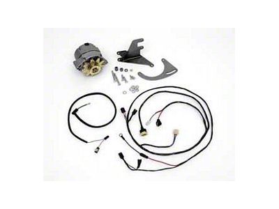 Chevy Alternator Conversion Kit, Small Block Short Water Pump, 1957