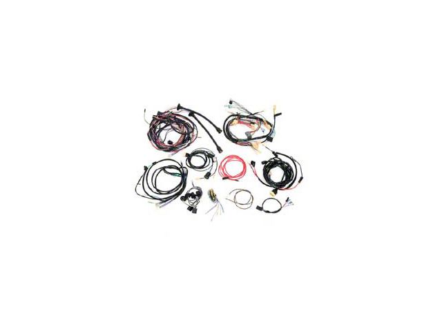 Chevy Alternator Conversion Wiring Harness Kit, ConvertibleV8, With Automatic Transmission, 1957 (Bel Air Convertible)