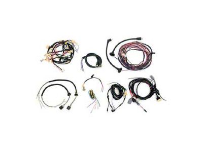 Chevy Alternator Conversion Wiring Harness Kit, Nomad V8, With Manual Transmission, 1956 (Nomad, All Models)