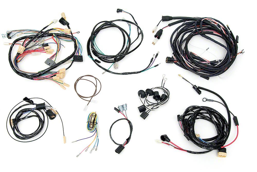 MMC Front Light Wiring Harness For 1957 Chevy 150/210/Nomad - V8 W/ Internal Reg Alternator