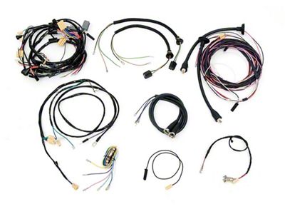 Chevy Alternator Conversion Wiring Kit, With Manual Transmission, Nomad V8, 1955 (Nomad, All Models)