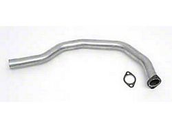 Chevy Aluminized Dual Exhaust Pipe, 265ci, Right, 1955-1956