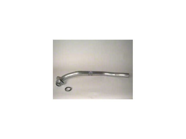 Chevy Aluminized Dual Exhaust Pipe, Non-Convertible, 283ci,Left, 1957