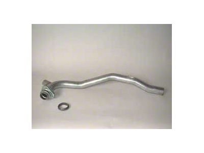 Chevy Aluminized Dual Exhaust Pipe, Non-Convertible, 283ci,Right, 1957