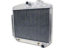 Aluminum Performance Radiator; Polished (55-56 I6 150, 210, Bel Air, Nomad)