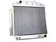 Chevy Aluminum Radiator, Automatic Transmission, Top Left Outlet, Griffin Pro Series, 1949-1954