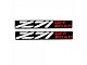 Chevy And GMC Truck Door Emblems, Z-71 Off Road, 1988-1998