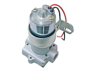 Chevy And GMC Truck Electric Fuel Pump, Chrome Housing, 1955-1987