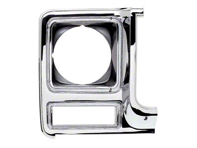 Chevy And GMC Truck Headlight Bezel, Right, 1979-1980