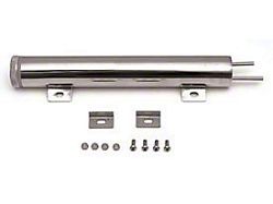 Radiator Overflow Tank, Polished Stainless Steel, With Aluminum Cap (55-57 Chevy Bel Air; 55-57 Chevy 150; 55-57 Chevy 210; 55-57 Chevy Nomad)