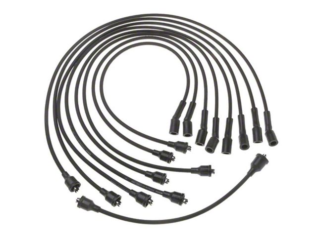 Truck Spark Plug Wire Kit, AC Delco, 1975-77