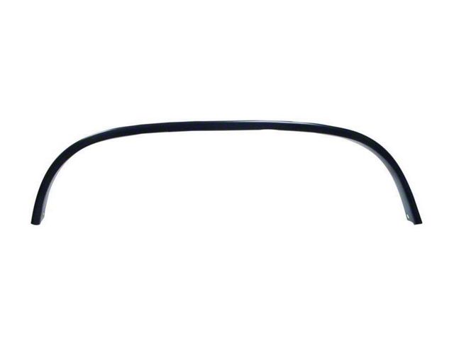 Chevy And GMC Truck Wheel Opening Molding, Left Rear, Black, 1988-2000