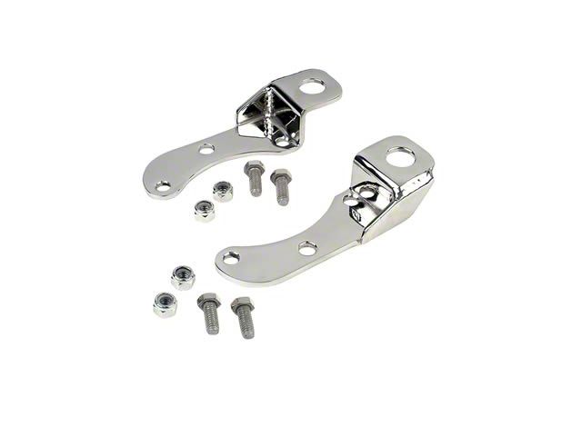 Chevy Anti-Sway Bar Brackets, Front, Competition Engineering, 1949-1954