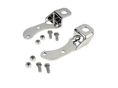 Chevy Anti-Sway Bar Brackets, Front, Competition Engineering, 1949-1954