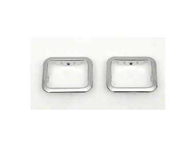 Chevy Ashtray Bezels, Rear, Hardtop & Convertible, Impala, 1960-1967