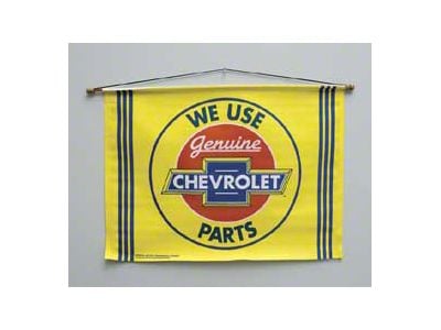 Chevy Banner, Genuine Chevrolet Parts