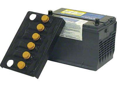 Chevy Battery Cover, Tar Top, 1956-1957