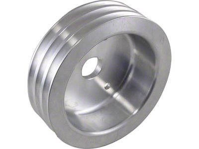 Aluminum Crankshaft Pulley, Short Water Pump, 3 Groove (67-02 Firebird)