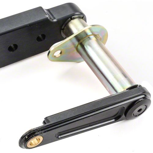 Ecklers Chevy Billet Aluminum Brake/Clutch Pedal Arms, Black